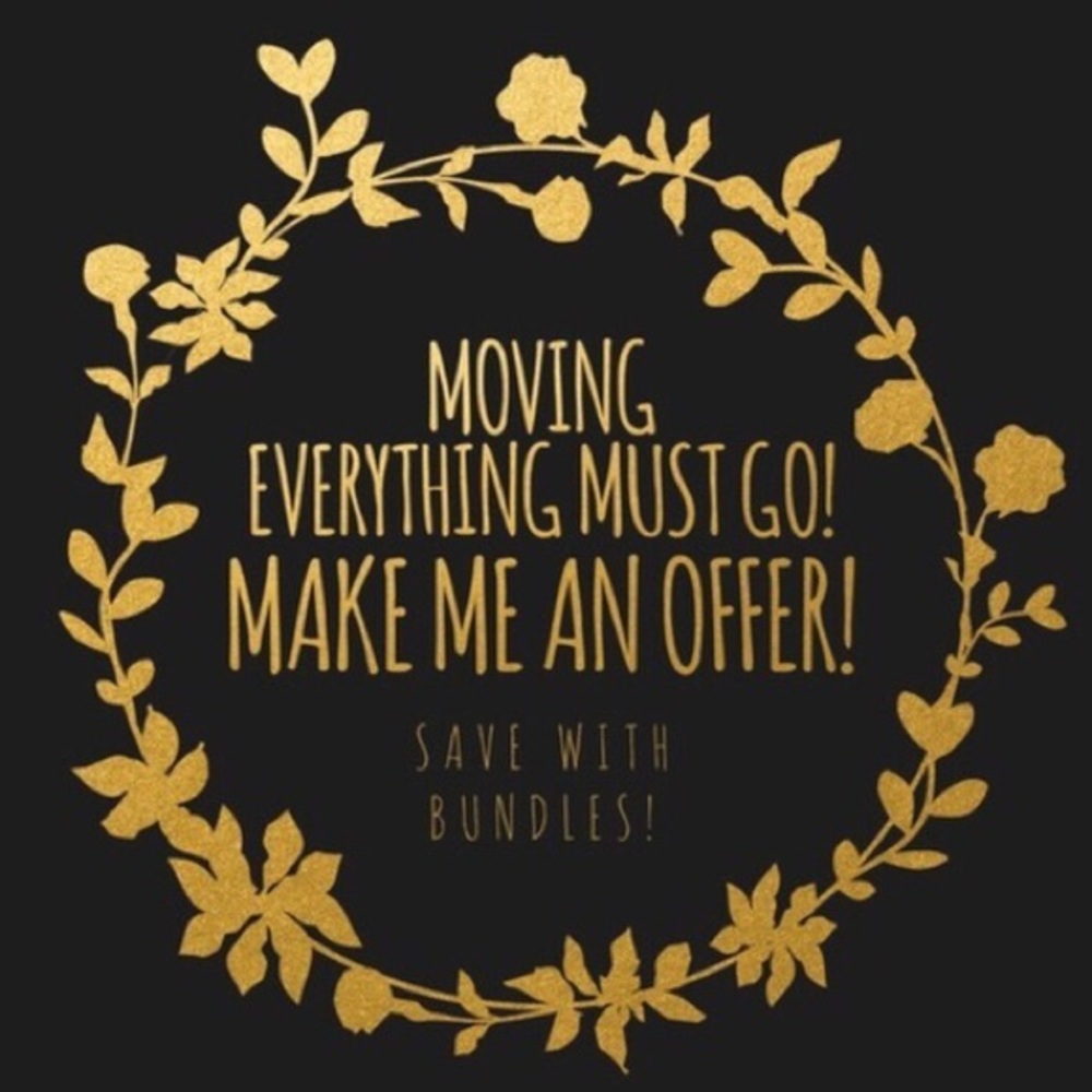 Moving Sale! Make me an offer!